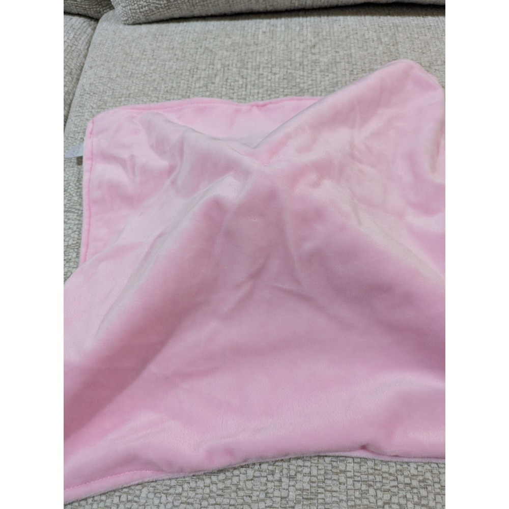 Koala Baby Pink Snowman‎ Baby Security Blanket Lovey Plush Hat Carrot Nose 12x12 - Picture 3 of 3